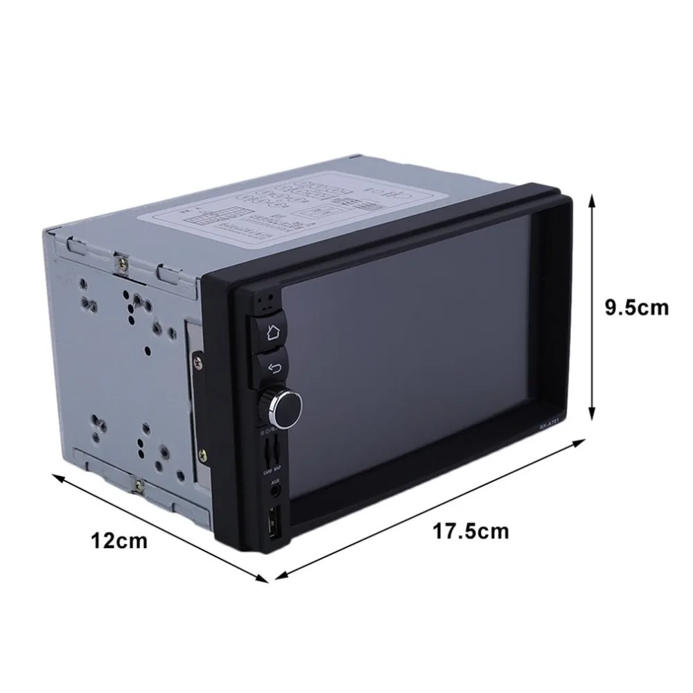 

7 Inch Double Din Car MP5 Player HD Stereo Music Player Bluetooth Radio DVD For Android RK-A701 GPS Navigation EU Plug 1024*600