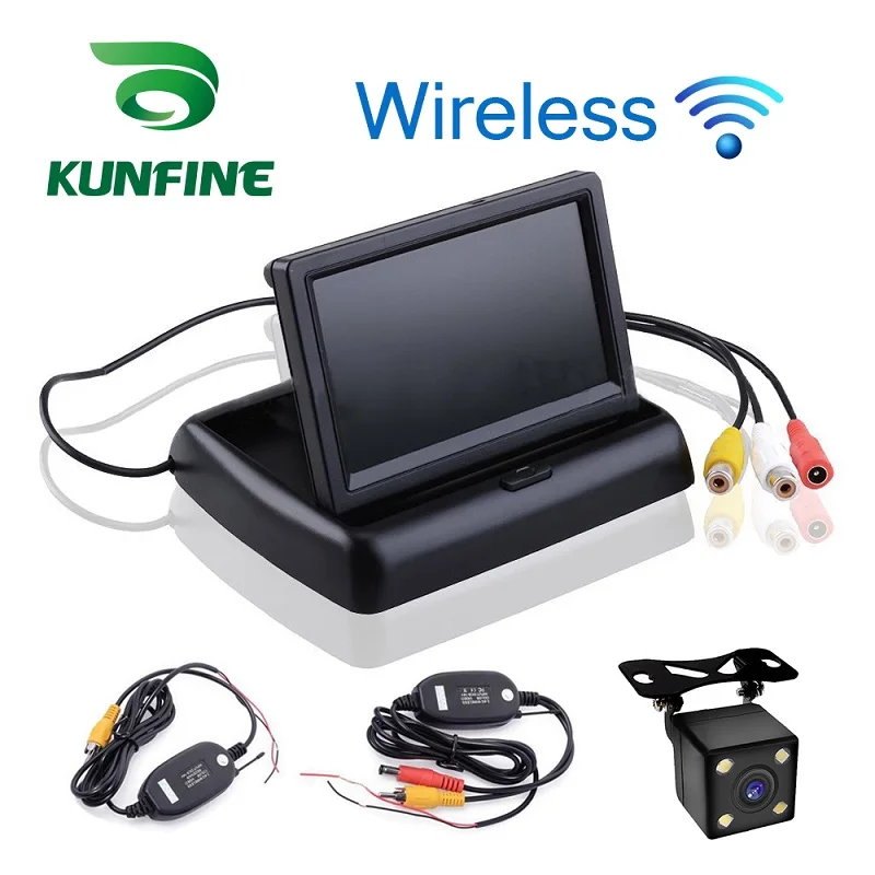 imágenes para Wireless Car Styling 4.3 pulgadas TFT LCD Pantalla de Visualización Del Monitor Del Coche de Visión Trasera Inversa Cámara de Reserva Del Coche TV Pantalla imágenes para Wireless Car Styling 4.3 pulgadas TFT LCD Pantalla de Visualización Del Monitor Del Coche de Visión Trasera Inversa Cámara de Reserva Del Coche TV Pantalla