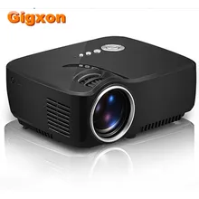 Gigxon – G700 Portable 1200 Lumens Full HD LED 5.1 Stereo Audio Output Projector Video Home Cinema