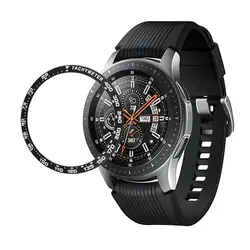 Gear S3 Frontier чехол для samsung Galaxy Watch 46 мм 42 мм ремешок спортивный металлический клеющаяся крышка Анти часы аксессуары 46/42 мм