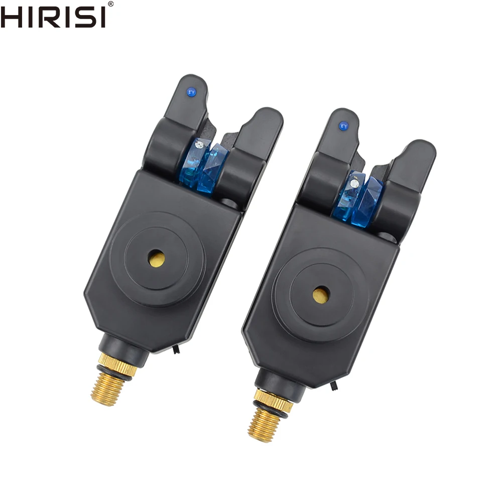 

2pcs Carp Fishing Bite Alarms Blue LED with Extra Jack for LED Swinger B1112