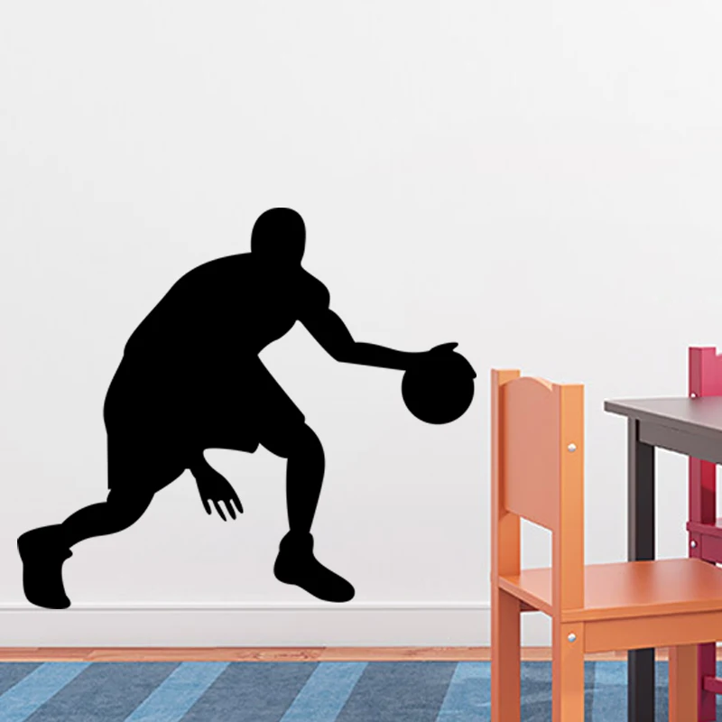 23*20'' DIY Basketball Wall Art basketball players Kids Room Decor