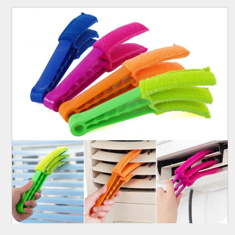 Air Conditioner Louver Multifunctional Cleaning Brush Door Fence Corner