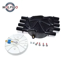 WOLFIGO дистрибьютор Кепки и ротор комплект 10452459 для 1996-2002 Chevrolet 5.0L 5.7L V8 GMC Cadillac Escalade Vortec K3500 C2500