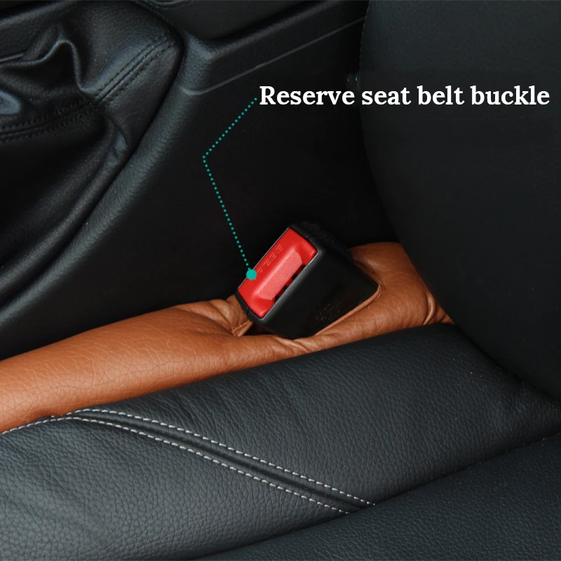 BXJZHTLRZK Travel goods car seat leakproof strip storage high quality PU leather seat gap car tent