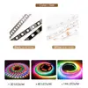 WS2812B LED Strip DC 5V Black White PCB Smart Addressable Pixel WS2812 IC 30/60/144 LEDs 17Key Bar RGB 50CM 1M 2M 3M 4M 5M ► Photo 2/6