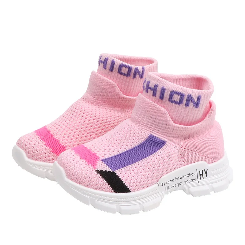 girls baby tenis infantil kids boots children kids mesh sock soft bottom girls boots autumn winter baby kids boots sockes shoes
