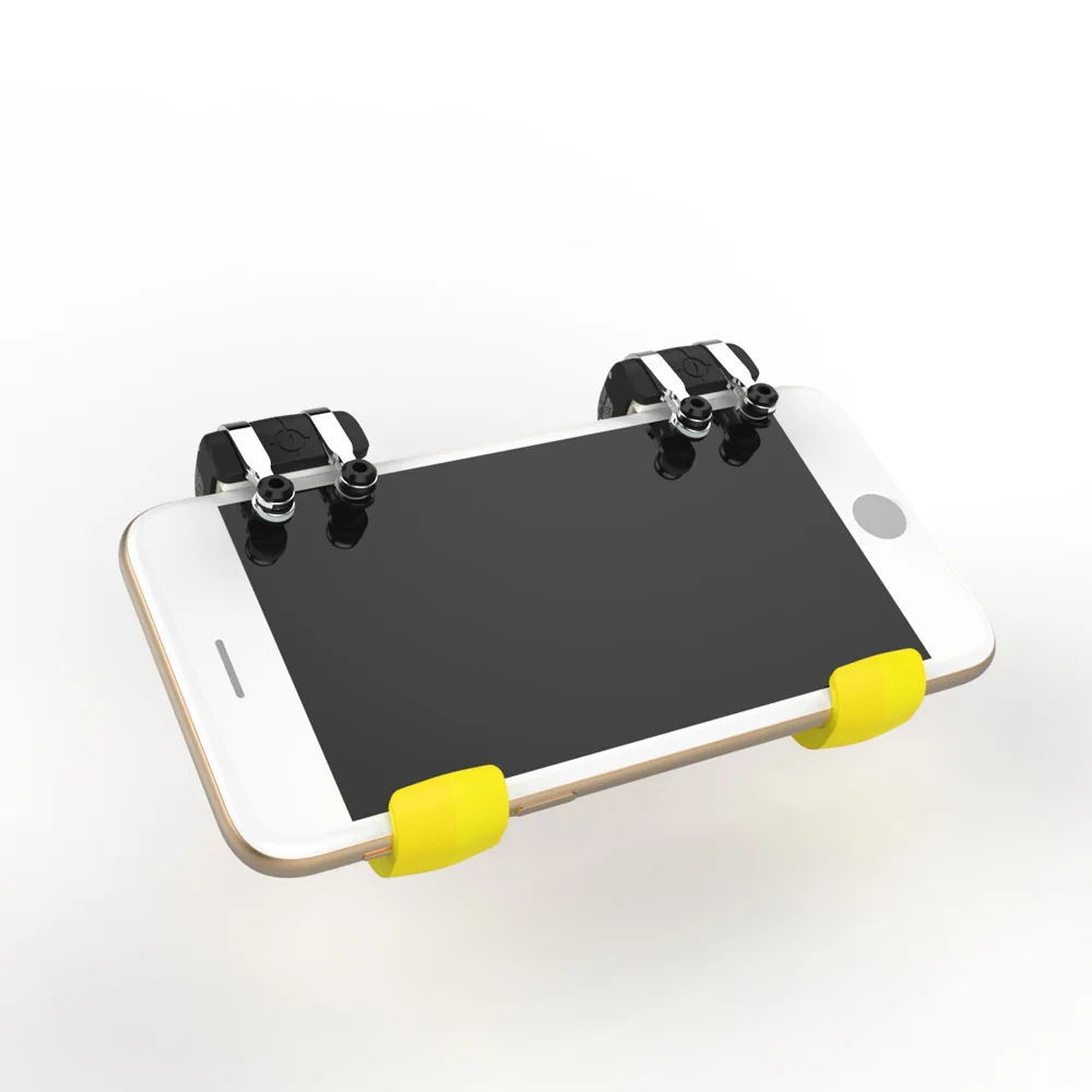  Mobile Phone Game Trigger Joystick Controller Gamepad L1R1 Shooter Fire Button for PUBG iphone & An