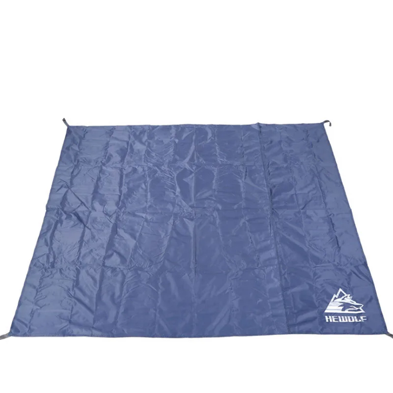 اللون عشوائي أكسفورد التخييم حصيرة خيمة الشمس المأوى للماء نزهة الرمال الشاطئ مقاوم للرطوبة وسادة اللعب حصيرة مناسبة ل 2-3