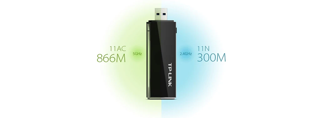 TP LINK адаптер антенны Wi-Fi 1200 Мбит/с двухдиапазонный USB 3,0 беспроводной адаптер Wi-Fi сетевая карта для настольного ноутбука Прямая