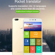 EBEST Q7 синхронный переводчик 32g+ 32g карта расширения поддерживает 16 языков с телефонными функциями Глобальный помощник по путешествиям