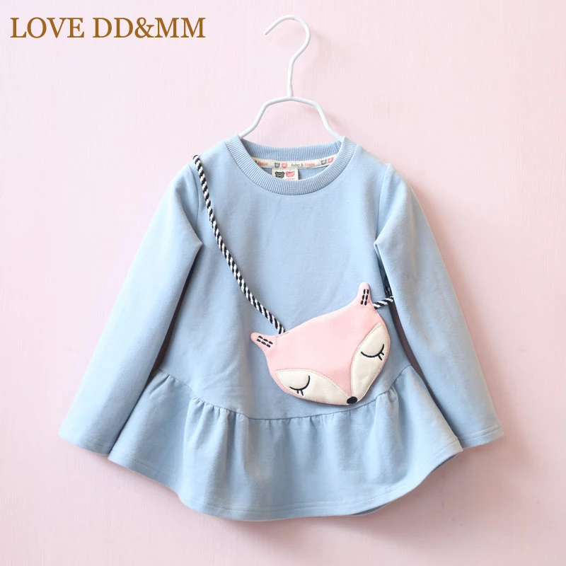 Платья для девочек LOVE DD &amp MM детская одежда 2020 новое платье милая маленькая