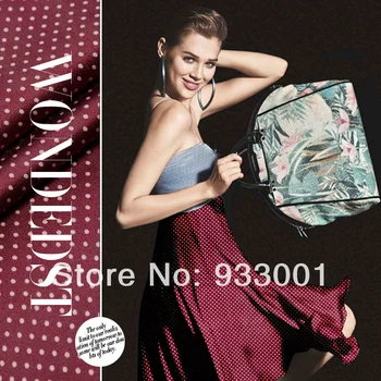 

2016 Real African Wax Prints Fabric Telas Patchwork Polka Silk Satin Sand Wash Classic Wavingness Series For Fabric