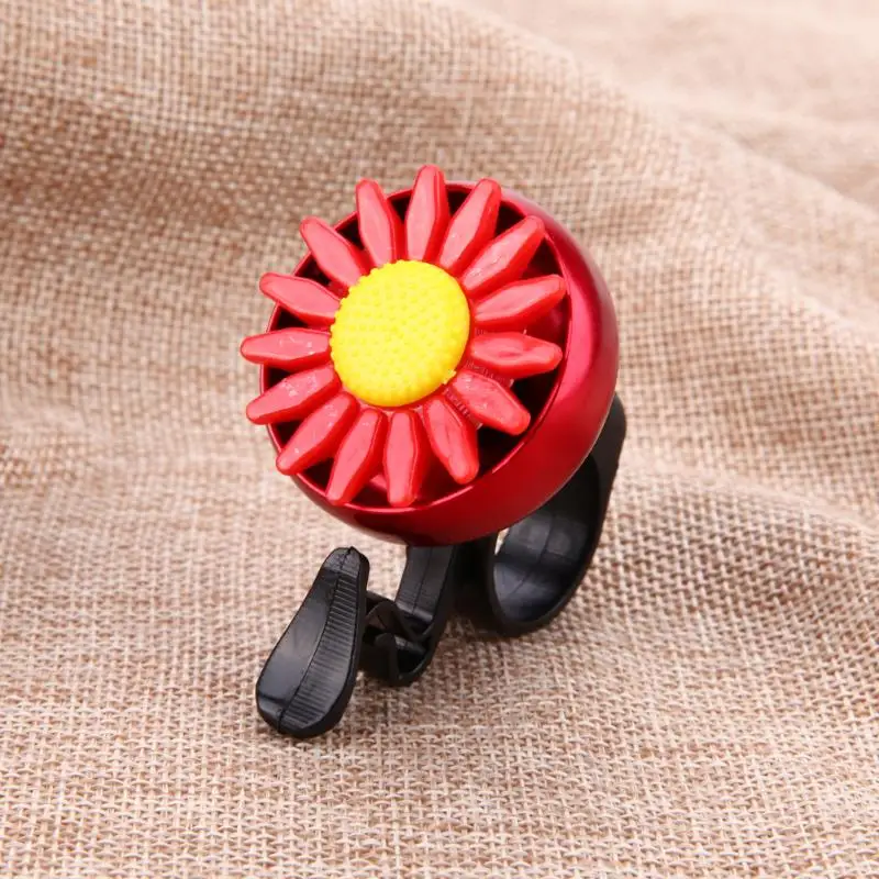 Cuty Flower Beautiful Bike Bicycle Cycling Handlebar Metal Ring Horn Sound Bell