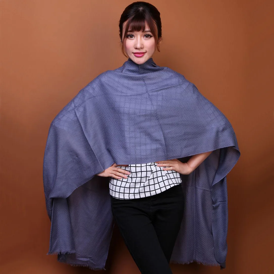 Высокое качество шали женский Обёрточная бумага пашмины 100% шерсть Mujer Bufanda зима теплый шарф шарфы ананас линии мыс 110x180 см