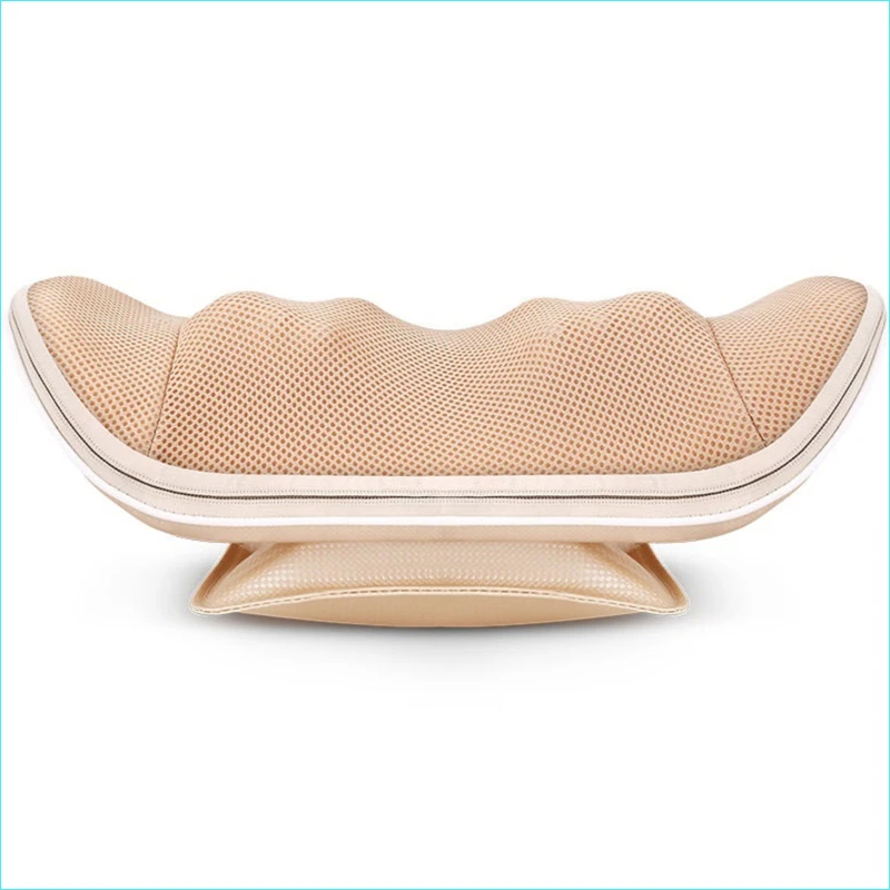 

Neck and waist traction Heating Massage device Shoulder Back leg Massage Pillow Multifunctional Shiatsu Pinch Knead Roll Massage