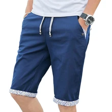 MANTLCONX Летние повседневные шорты для мужчин, брендовые новые пляжные шорты, однотонные Дышащие Модные повседневные мужские шорты с эластичной резинкой на талии