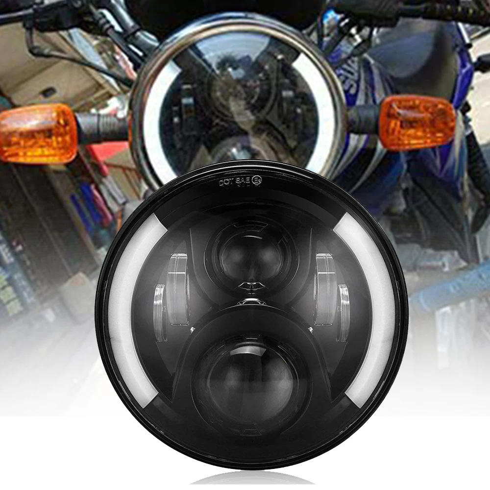 " светодиодный фонарь для дорожного King, Softail, Ultra Limited& Electra Glide w/4-1/2" точечная лампа Противотуманные фары ближнего света и монтажный кронштейн