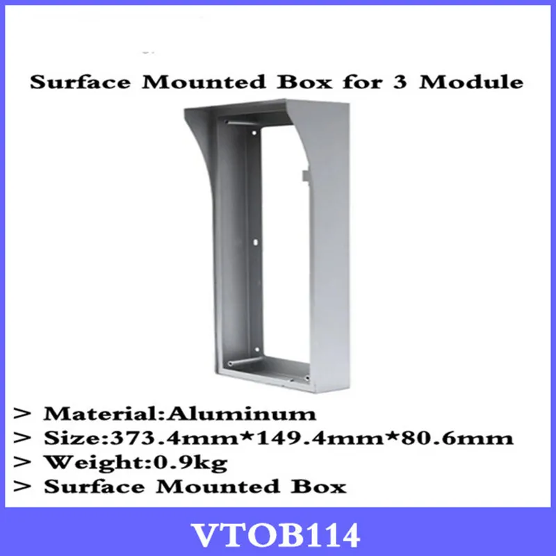 

DH VTOB114 for VTO2000A-C Surface Mounted Box for 3 Module
