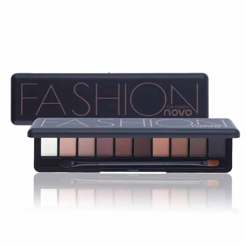 Shimmer-Matte-Natural-Fashion-Eye-Shadow-Make-Up-Light-Eyeshadow-Cosmetics-Set-With-Brush-10-Colors
