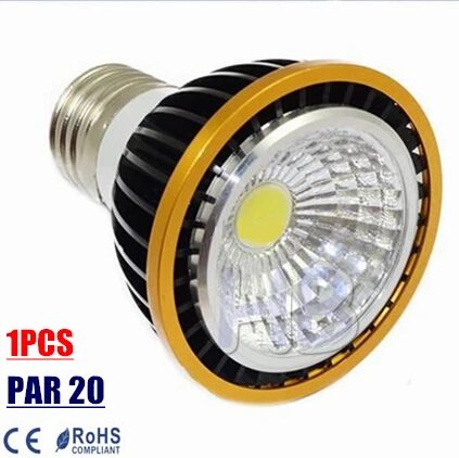 Low Price Retail High power GU10/E27 9W 12W Par20 110-240V CREE COB Led Lamp Dimmable Spotlight led bulb downlight lamp | Освещение