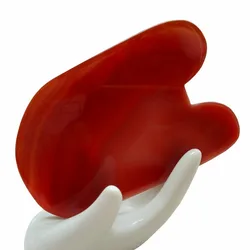 Natural jade Scrapping board plate point massager blood circulation face back body slimming beauty massager tool