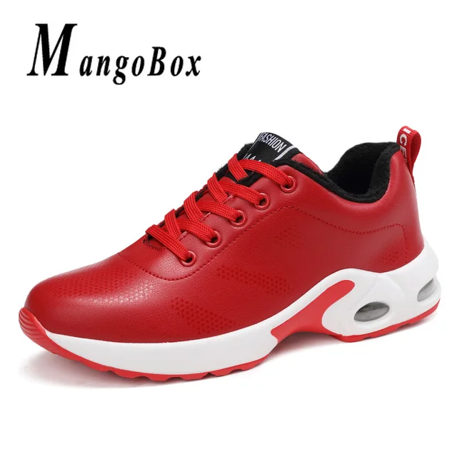 all red running shoes womens