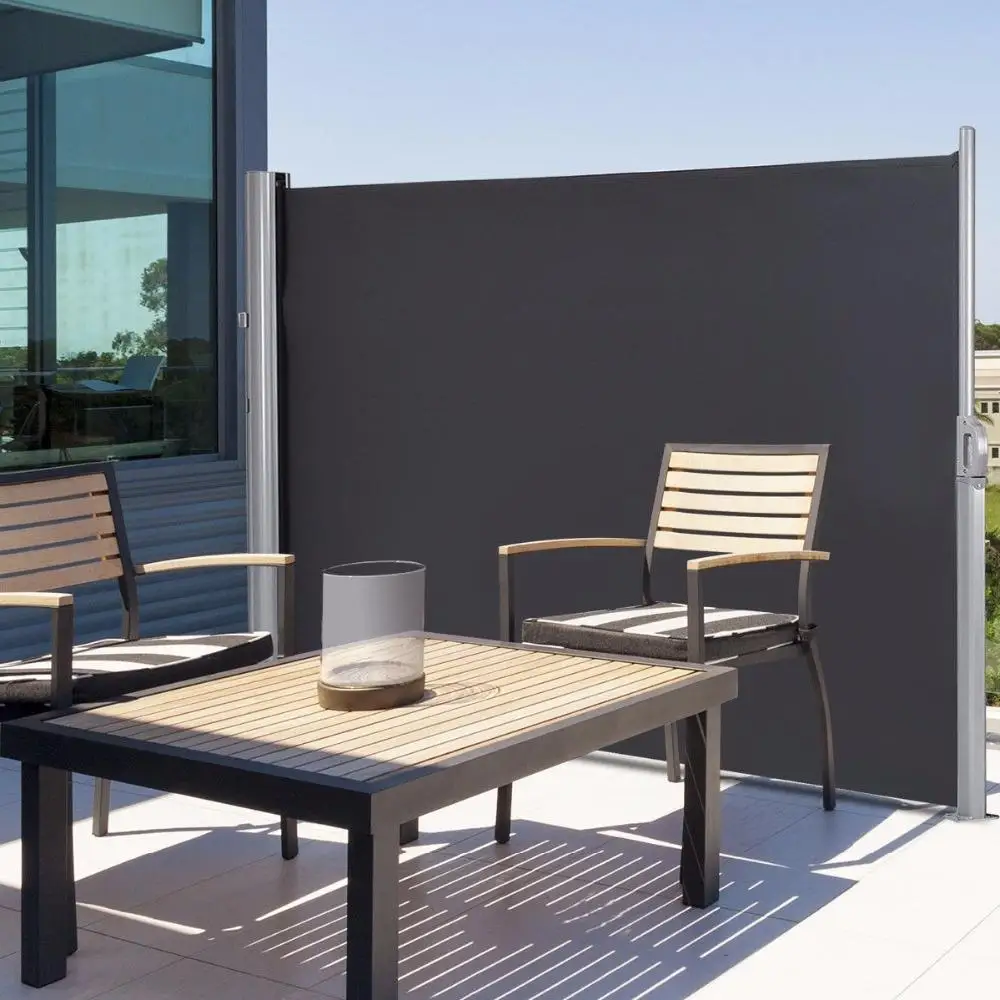

Giantex 118.5"x 63" H Patio Retractable Folding Side Awning Screen Privacy Divider Add to watch list OP3571