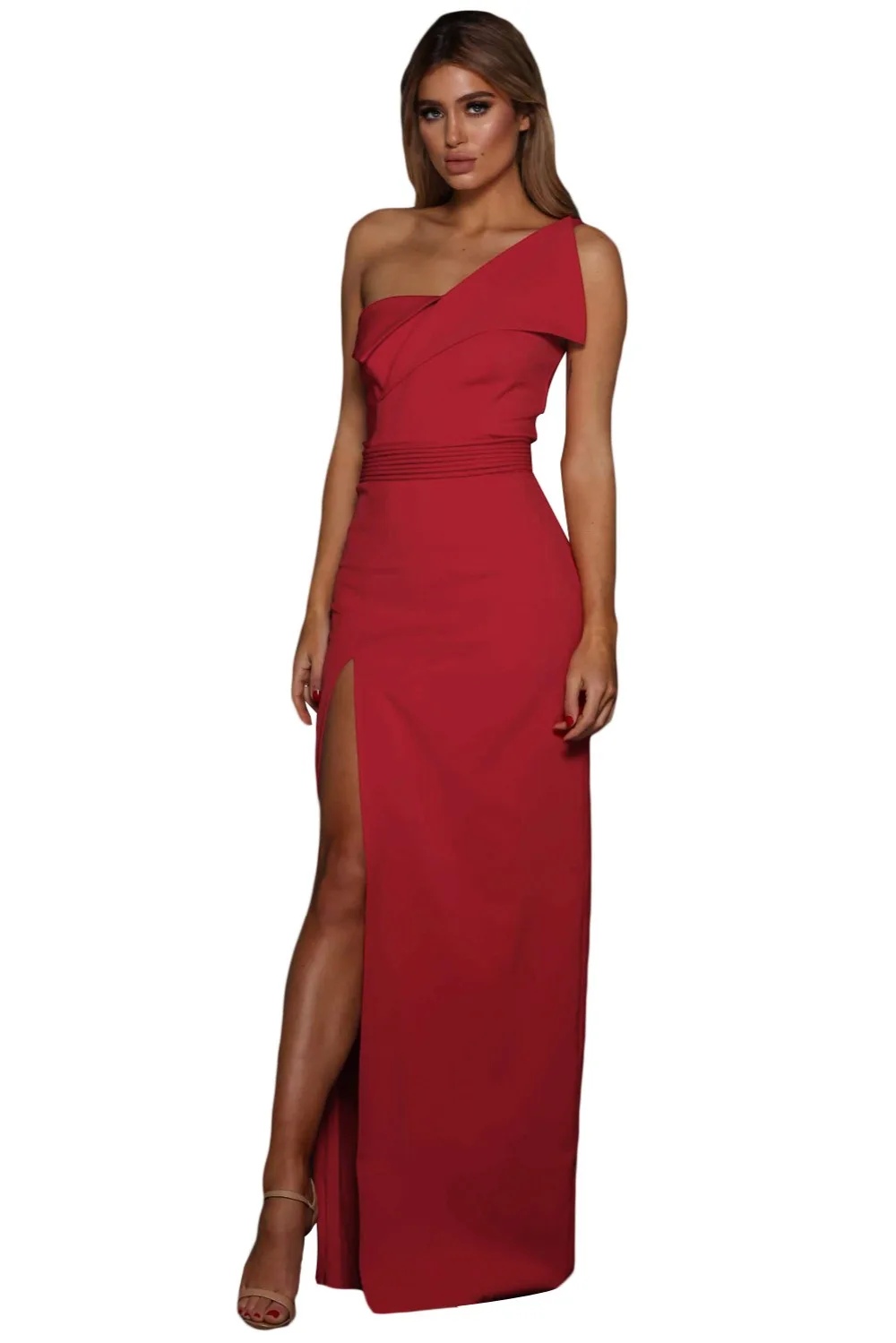 Red-Asymmetric-One-Shoulder-Floor-Length-Party-Dress-LC610449-3-1