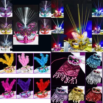 

Stage Show Props Banquet s Masks Fancy Dress Party Show Make up Night Club home decor