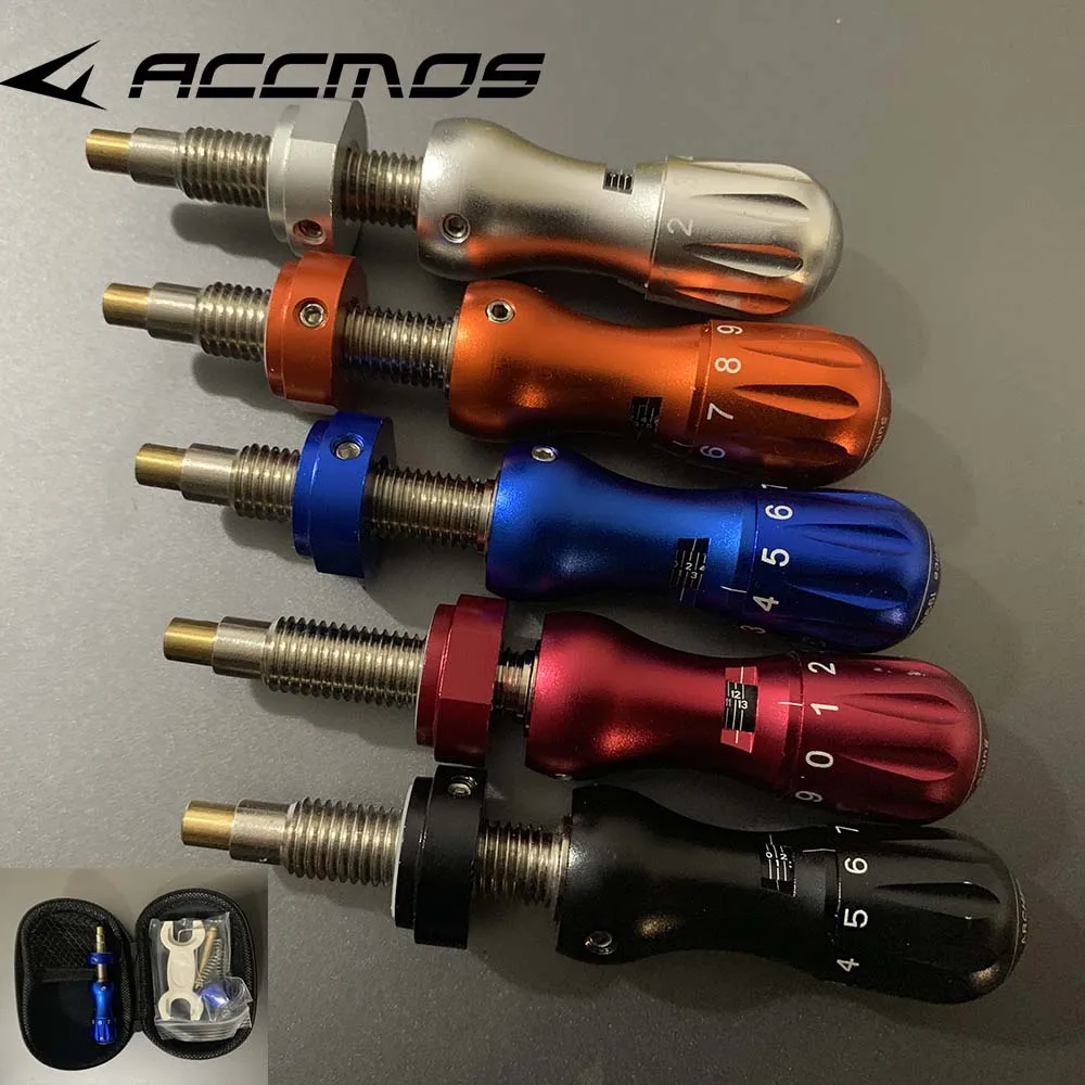 

Decut New Style CNC AL6061-T Plunger Janus Micro-Click Spring Tension Plunger For Recurve Bow Accessories