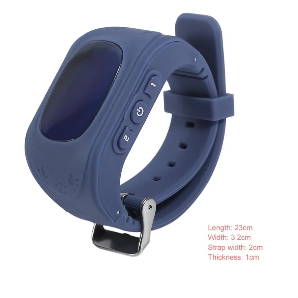 Цена Q50 Детские умные часы font b gps b font трекер детские наручные часы OLED экран SOS Вызов анти потеря трекер для безопасности для iOS Android подарок для ребенка