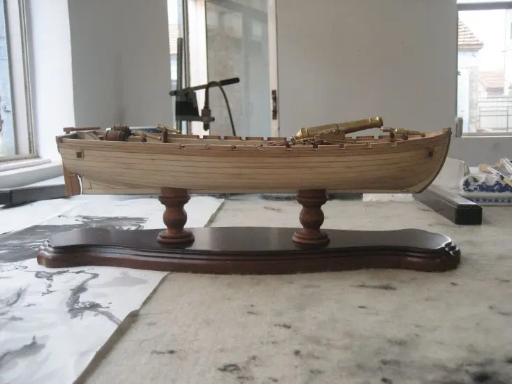 ZHL model ship kit Chalupa 1834 KS02in Model Building Kits from Toys