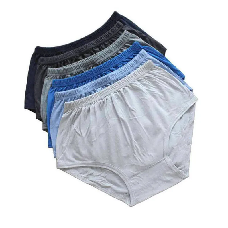 

Cotton men's underwear Care breathable briefs soft comfortable plus-size Suitable for the elderly AT890045