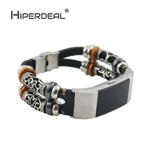 HIPERDEAL Замена кожаный ремешок, браслет для FitBit Charge 2 высокого качества для умных часов Oct10