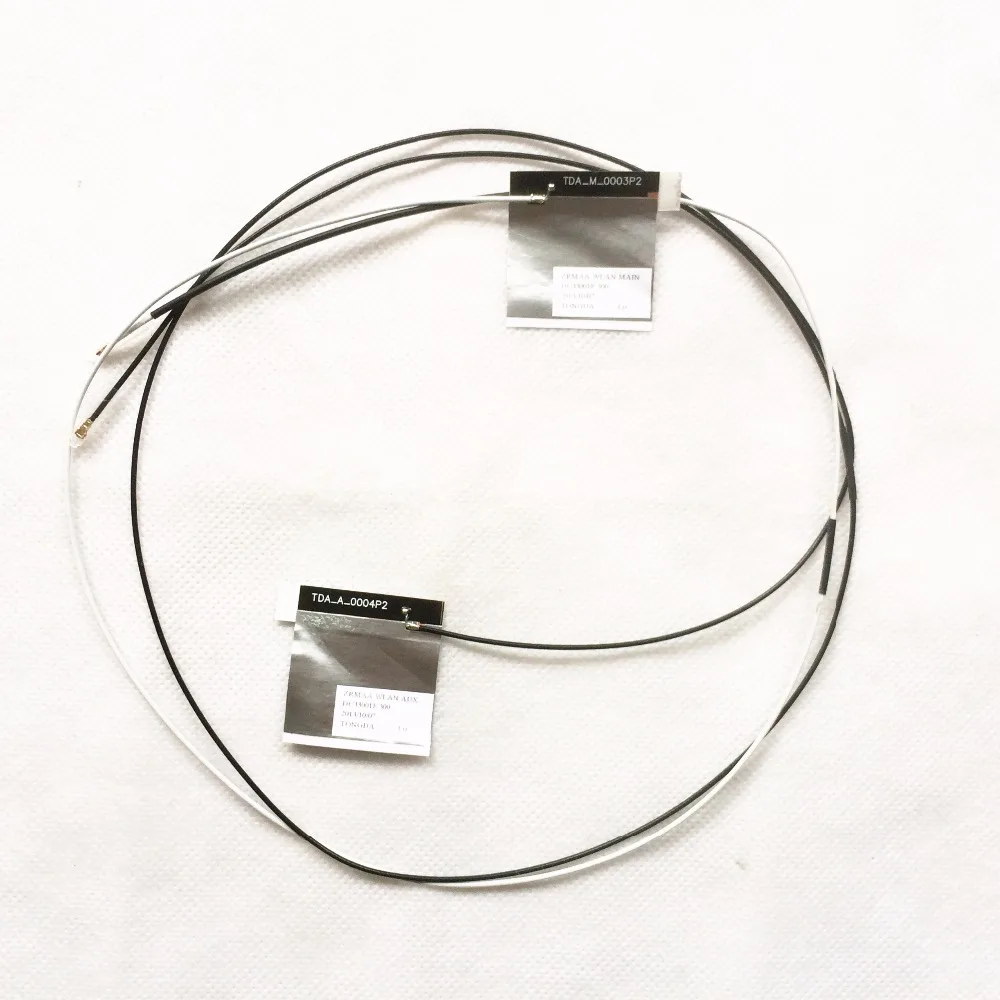 

A set of I-PEX4 2.4/5g WiFi Antennas ZRMAA DC33001FD00 DC33001F300 for NGFF M.2 Wireless Card 7260 7265 BCM94350 BCM94360