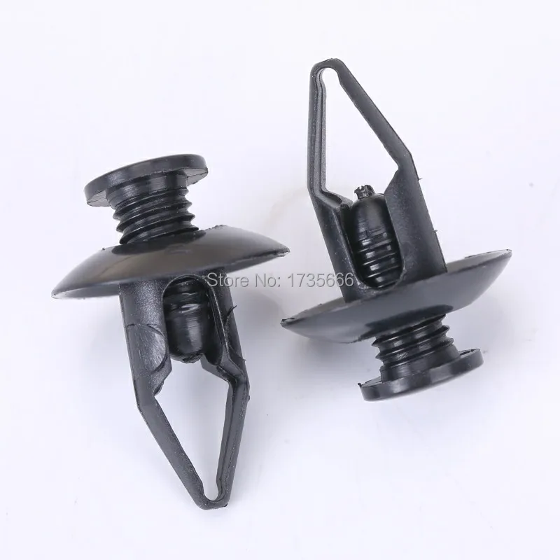 50x Bumper Cover Push Type Clip Nylon Retainer Fit 8mm Hole W706713