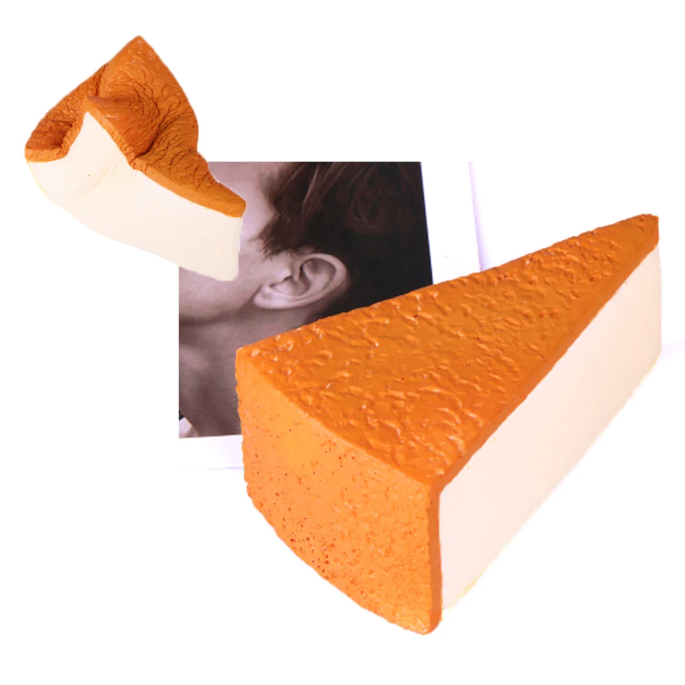 

Antistress Squishes Toy Squishe Cake Smooshy Mushy Squishy Squeeze Toy Simulation Cheese Bread Cake Shop Party Decoration