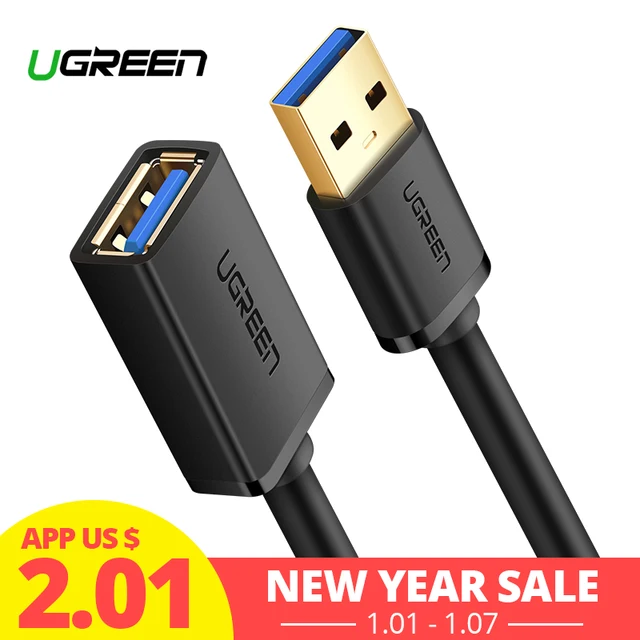 Special Offers Ugreen USB Extension Cable USB 3.0 Cable for Smart TV PS4 Xbox One SSD USB3.0 2.0 to Extender Data Cord Mini USB Extension Cable Special Offers Ugreen USB Extension Cable USB 3.0 Cable for Smart TV PS4 Xbox One SSD USB3.0 2.0 to Extender Data Cord Mini USB Extension Cable