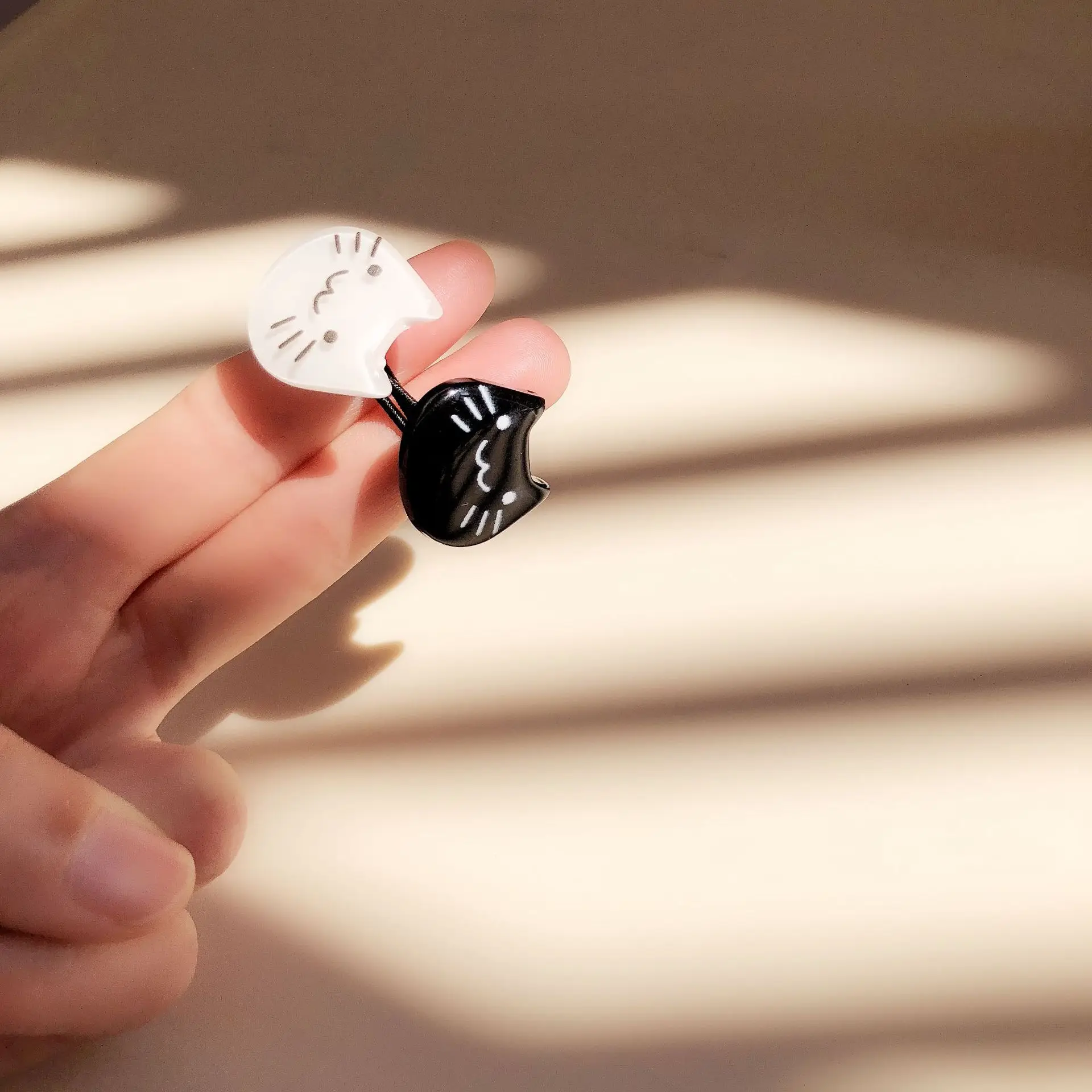 1pc Hair Chips Super Cute Cat Hair Rope Color Matching Cat Star Hair Ring Head Rope Hair Accessories G0502