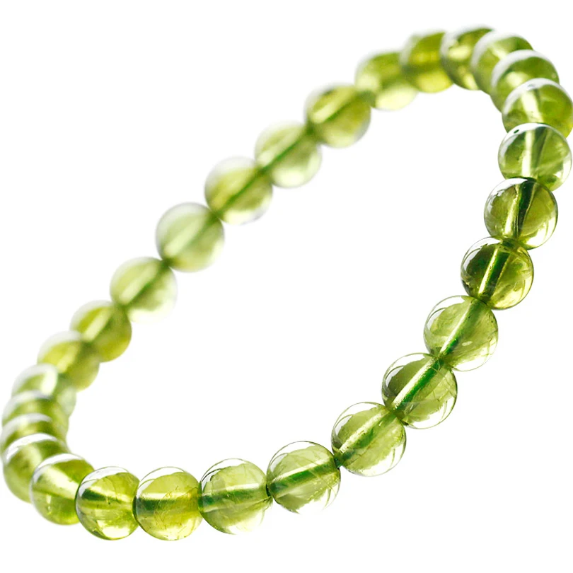 Оригинальный браслет Без окрашивания Olivine оригинальный прозрачный желтый