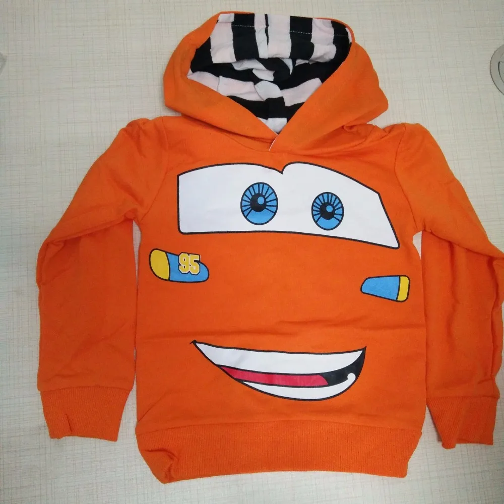 Cheaper Fashion Boys Girls Cartoon Printed Spring Autumn Sport Hoodies T Shirt Outerwear cute Kids sweatshirt baby girl clothes