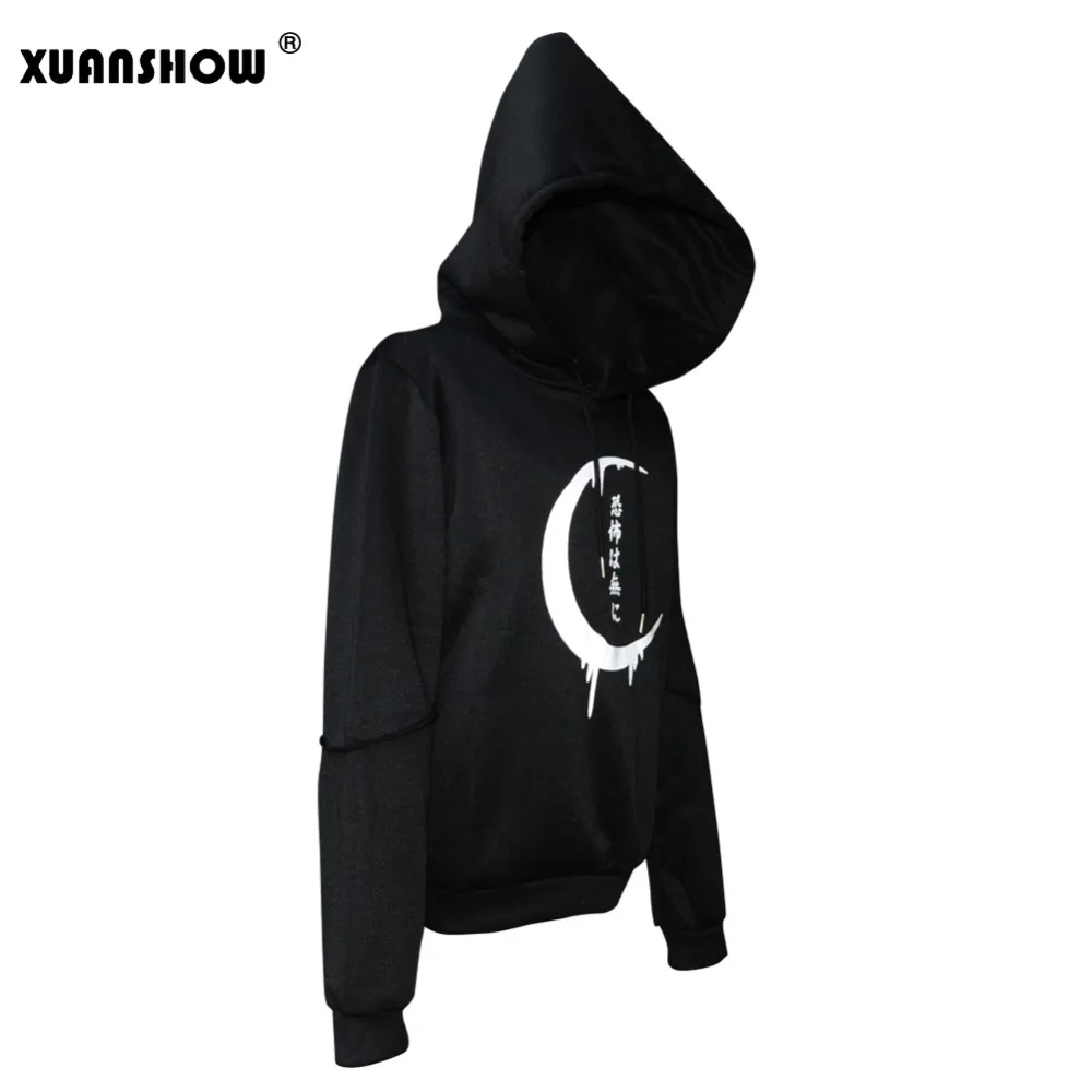 XUANSHOW 2020 новинка зима осень толстовка с капюшоном длинный рукав большая шапка