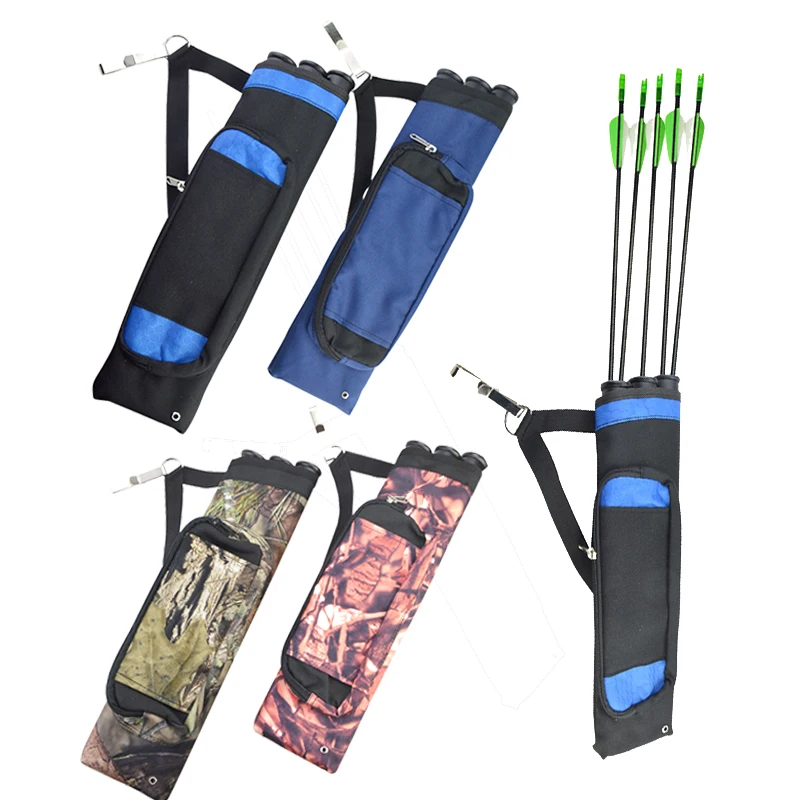 Buy Archery Arrow Quiver Pouch 4 Colors 2 Tube