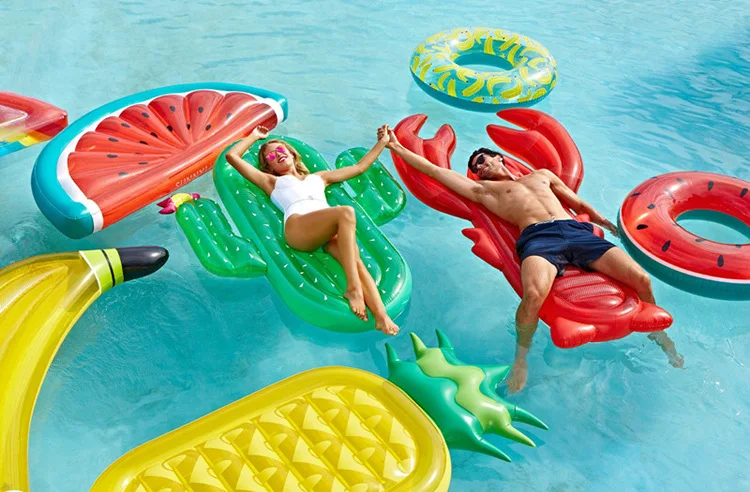 Гигантский надувной полуарбузный плавательный матрас надувные матрасы арбуз плавающая кровать вечерние надувные игрушки для воды