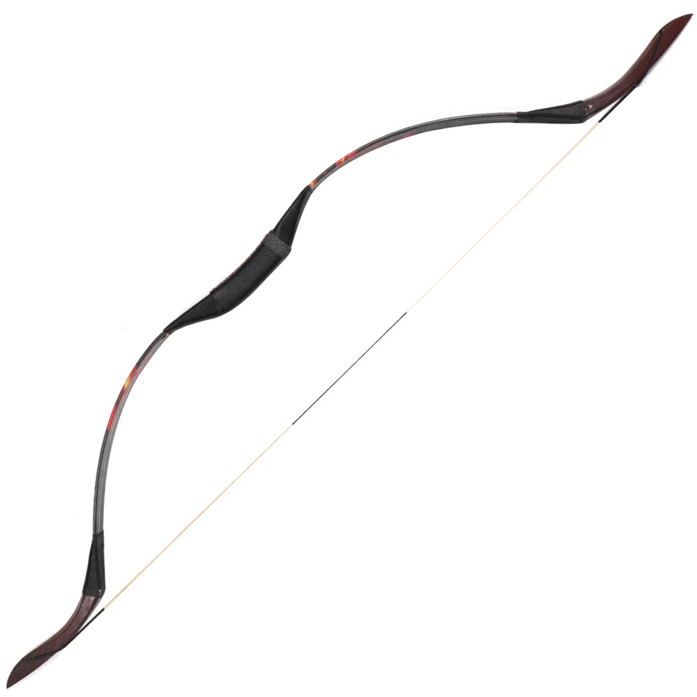 

Archery Wolf 30-50lbs Handmade Recurve Bow Traditional Longbow Wooden Hunting Shooting Laminated new Outdoor Games