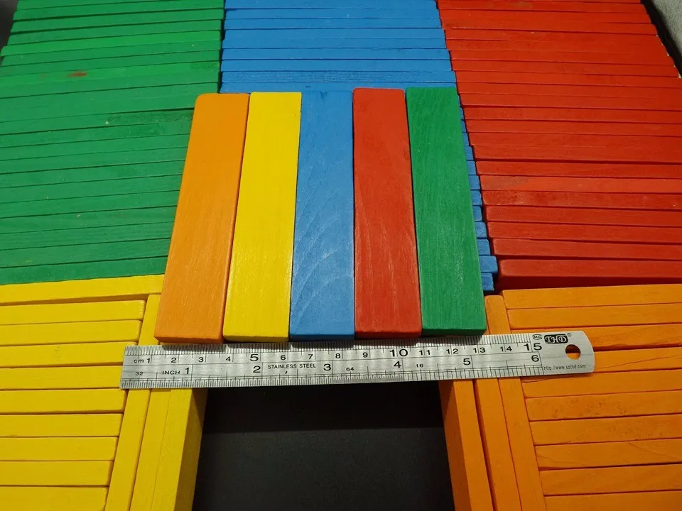 100 шт дополнительный больше цветной блок укладки дерева в стиральной машине башня обучающие игры Игрушки для раннего обучения детей Подарки