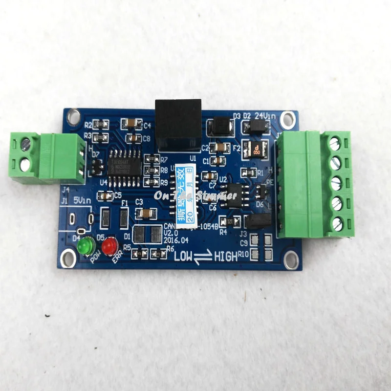 

TJA1054 fault tolerant CAN low speed CAN adapter