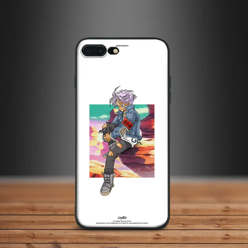 

Trunks Dragon Ball Z DBZ fashion Tpu Soft Silicone Phone Case Cover Shell For Apple IPhone 5 5s SE 6 6s 7 8 Plus X 10