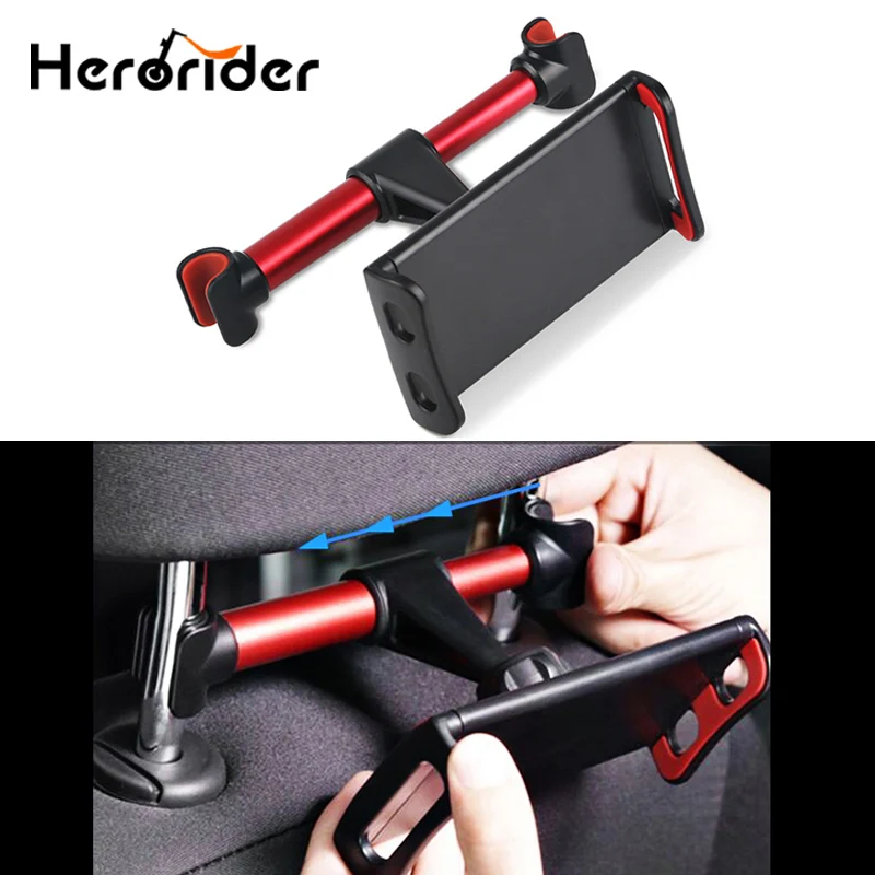 360 Degree Rotation Adjustable Car Back Seat Stand 4 11''Car Holder For iPad 2 3 4 Mini Air 1 2